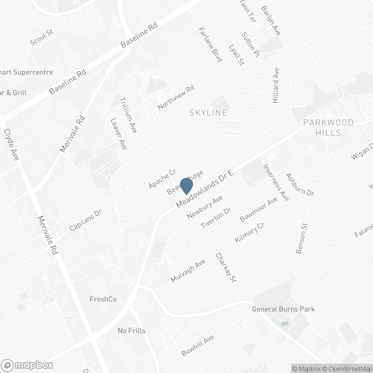93 BEAVER RIDGE, Ottawa, Ontario K2E 6E5